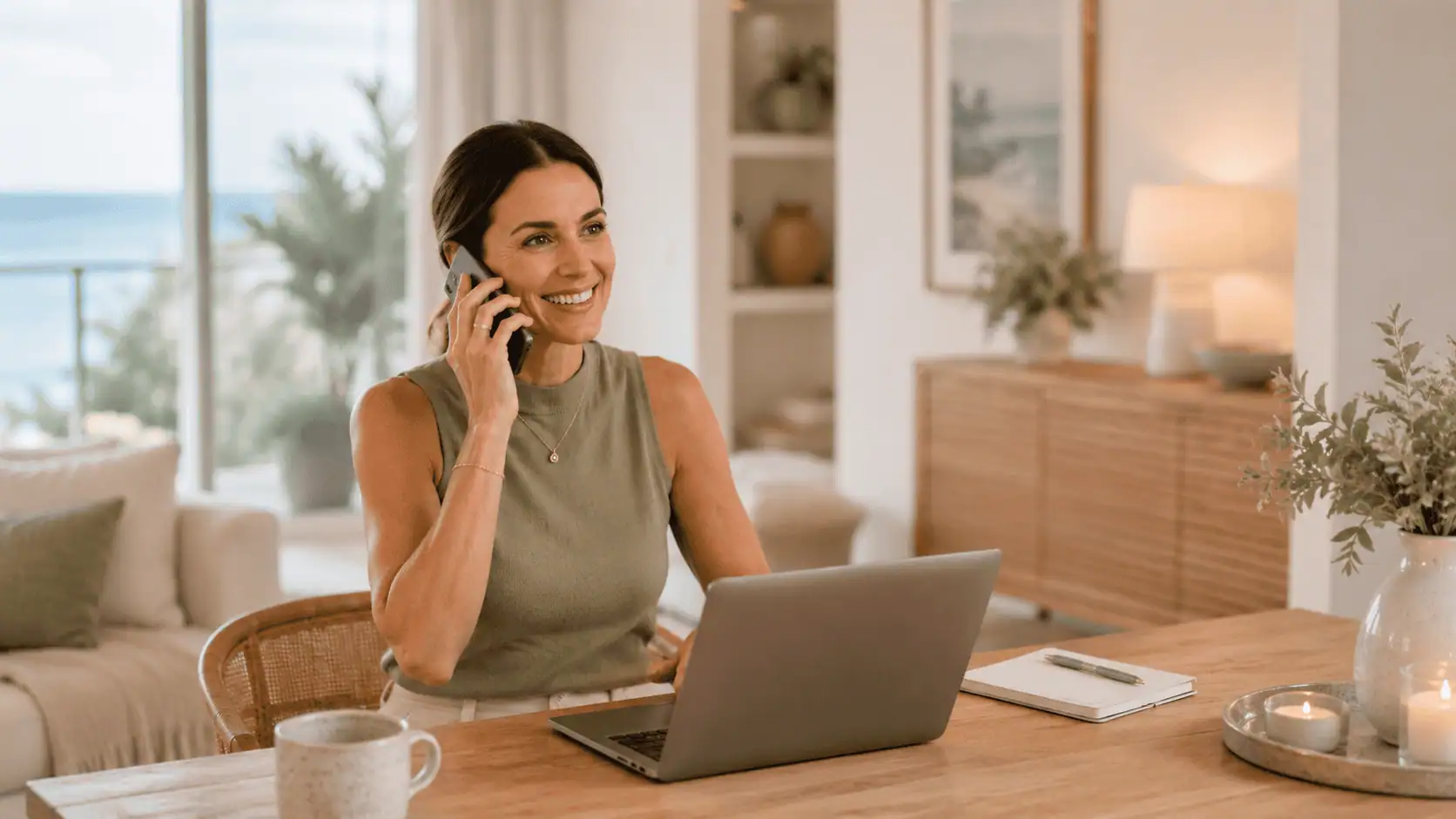 Airbnb co-host providing guest support by phone