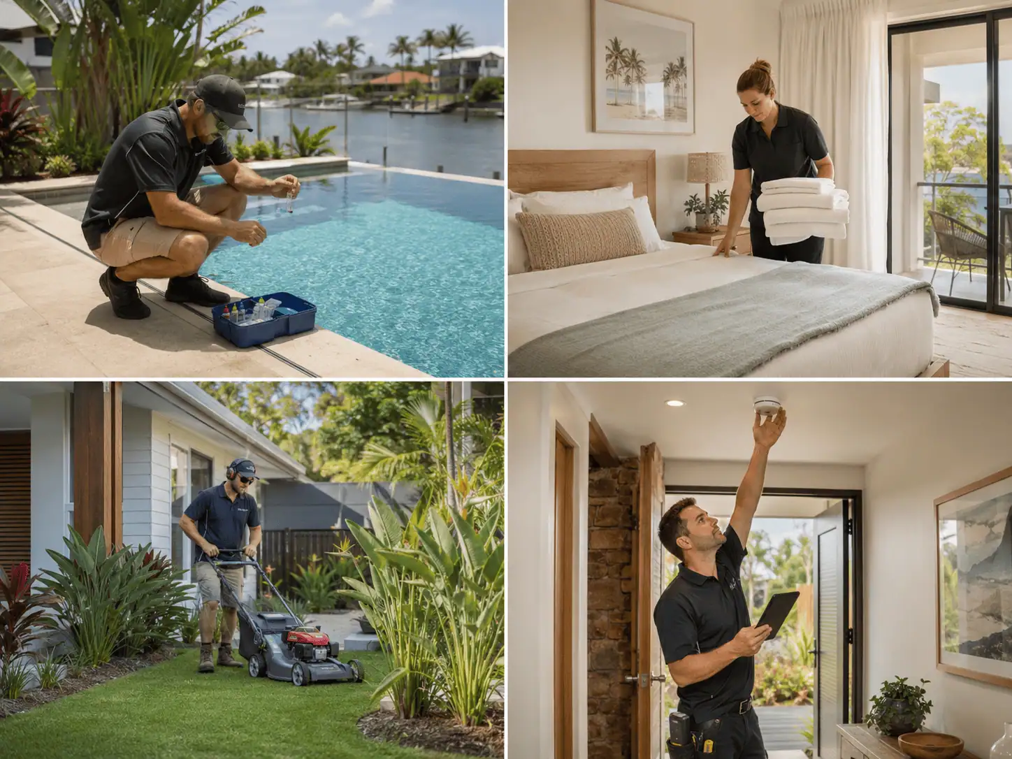 BnBe short-term rental support services including guest communication, cleaning, pricing and property care