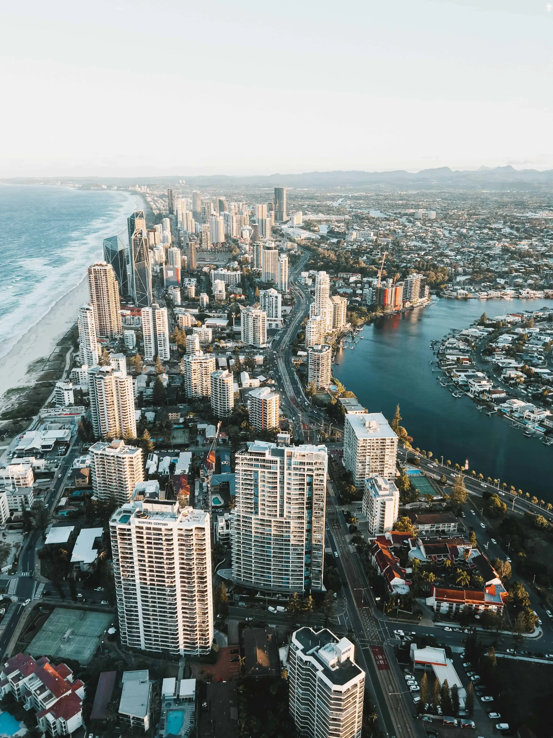 BnBe service locations across the Gold Coast and Sunshine Coast